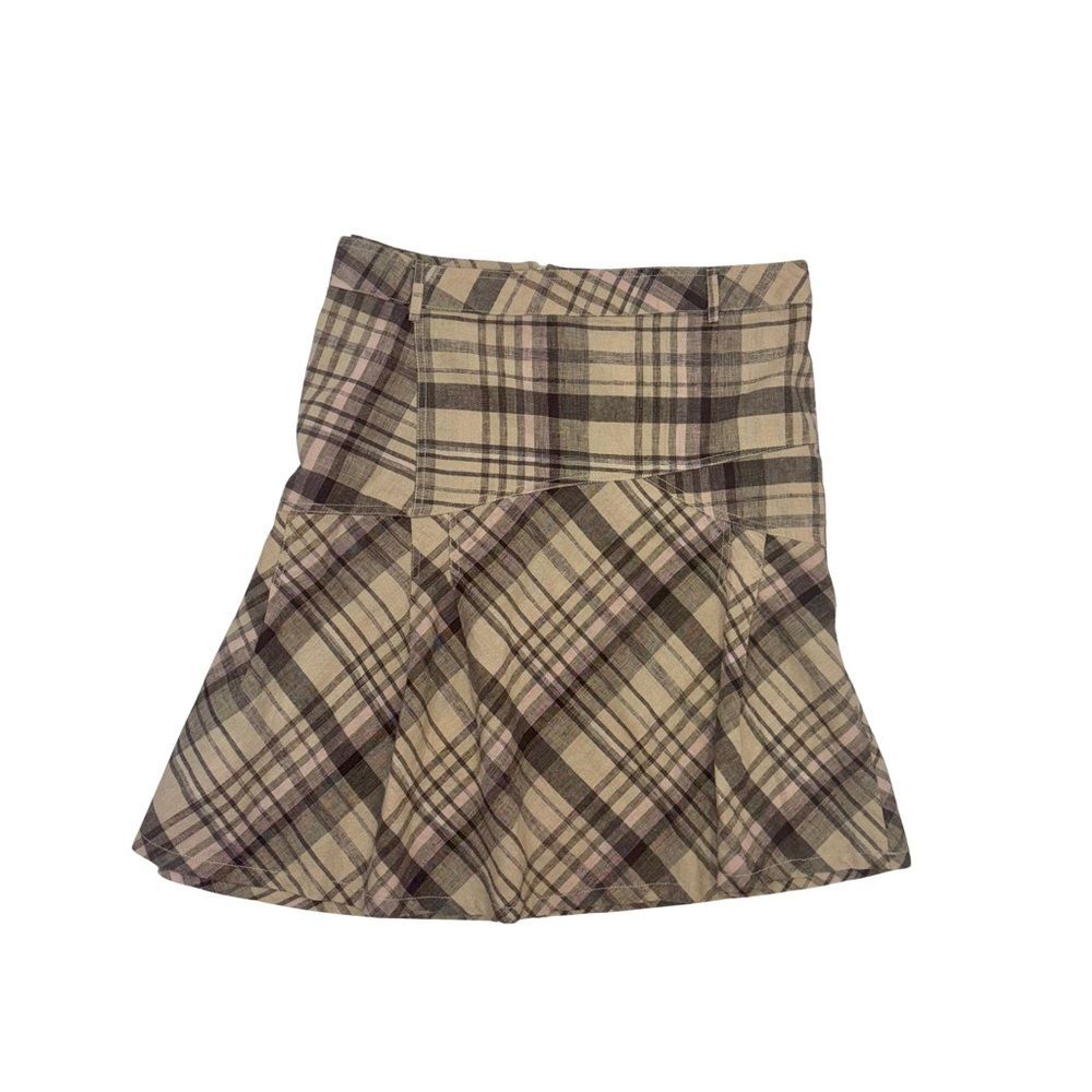 Sherry Taylor Plaid Mini Skirt Plus Size 1X Preppy Academia Y2K - Picture 4 of 16